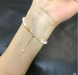 3.5-4mm Round Natural Small Pearl Bracelet
