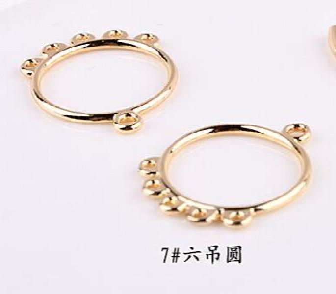 50pcs Geometry Shape Alloy Floating Locket Charms DIY Jewelry Decoration