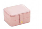 Three-Layer Jewelry Storage Box in PU Leather