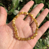Natural Tiger Eye Bracelet Diamond Shape Crystal Healing Stone Jewelry