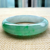 Zheru Jewelry Nat. Burmese Jadeite 54-64mm Bracelet Princess Jewelry