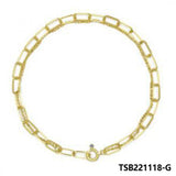 Chain Rope Beads Bracelets Women Charms Engagement