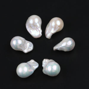 12-14mm Baroque Pearls - Pair for Earrings, Necklace, Pendant