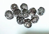 Chunky Clear Acrylic Faceted Beads for DIY Jewelry Making