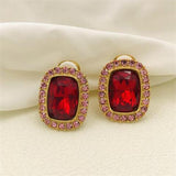 Vintage Square Senior Ear Clip for Women