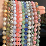 Faceted Aquamarines Tourmaline Agates Jades Amazonite Loose Beads