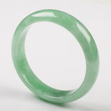 Zheru Jewelry Natural Myanmar Emerald 54-64mm Green Bracelet Princess Jewelry
