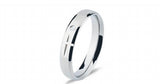 Creative Cross Couple Rings Stainless Steel