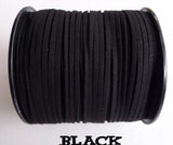 100 Yard Faux Suede Cord Leather Lace Jewelry Making Beading Thread