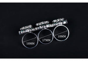 Kaymen Especial Three Finger Rings for Girls, Women's Wedding Ring