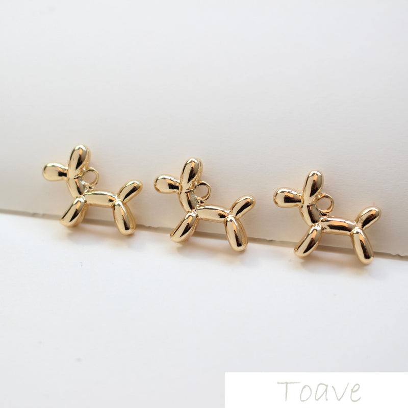 Copper Plated 18K Puppy Pendant DIY Materials