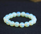 5A Ice Opal Moonstone Bracelet, Unisex Hand String