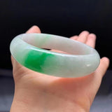 Zheru Emerald Green Two-Tone 54-64mm Bracelet for Mother and Girlfriend