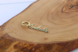 Personalized Name Dangle Earrings, Stainless Steel, Customized Earrings