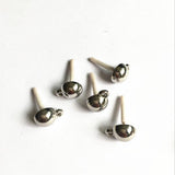 14mm Plastic CCB Ear Stud Base Accessories for Earrings DIY