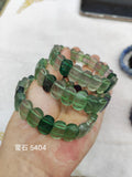 Fluorite Stone Beads Bracelet Natural Gemstone Bangle Fine Jewelry