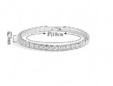 Moissanite Tennis Bracelet 925 Silver Full Diamond Plated