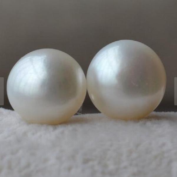 Natural Freshwater Pearl Stud Earrings S925 Silver Earring