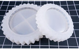 Silicone Gear Ashtray Mould Square DIY Epoxy Jewelry Resin Mold