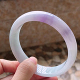 Burmese Jadeite Light Purple Bracelet Princess Jewelry