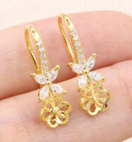 S925 Sterling Silver Pearl Earrings DIY Accessories