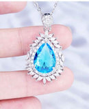 Gaoding Jewelry Water Drop Necklace Pendant for Women