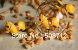 30pcs Resin 22x18mm Yellow Horse for Glass Vials Pendant