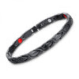 Magnetic Stone Chain Bracelets Stainless Steel Wedding Jewelry