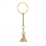 Vintage Tibetan Amitabha Buddha Pendant Keychain