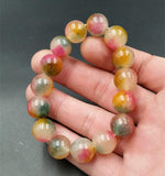 Burmese Jadeite Yellow Jade Bracelet for Men and Women