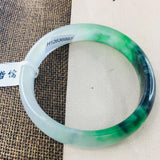 Natural Jadeite Bracelet Ice Bottom Tricolor 52-61mm Gift Certificate