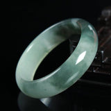 Zheru Jewelry Burmese Light Jade 54-64mm Bracelet - Princess Gift