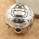 925 Silver Buddha Statue Beads Tibetan Buddha Jewelry Accessories