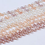 Natural Freshwater Button Pearls 7-8mm Loose Pearls