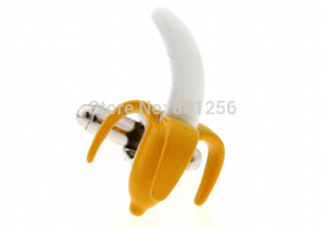 iGame Banana Cuff Links Yellow Painting Brass Material