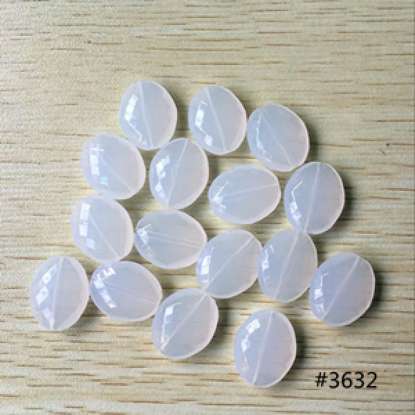 Acrylic Faceted Oval Beads for Jewelry Making
