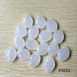 Acrylic Faceted Oval Beads for Jewelry Making