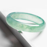 Zheru Jewelry Natural Burmese Emerald Light Green Bracelet