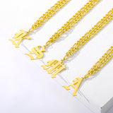 Chain Letter Anklet Women Boho Stainless Steel Anklet Initials Ankle Bracelet