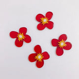 Contrast Acrylic Patch Earrings Material DIY Accessories