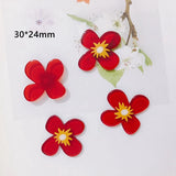 Contrast Acrylic Patch Earrings Material DIY Accessories