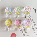 Cartoon Girl Acrylic Transparent Beads for DIY Jewelry Making