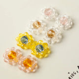 Crystal Flower Earrings DIY Jewelry Making Kit