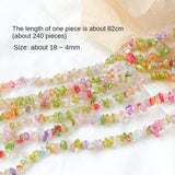 Natural Stone Bead Chain for Earrings DIY Jewelry