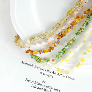 Retro Glass Beads for DIY Earrings Necklace Jewelry