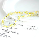 Retro Glass Beads for DIY Earrings Necklace Jewelry