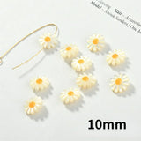 Small Daisy Sea Shell Straight Hole Flower DIY Material