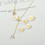 Small Daisy Sea Shell Straight Hole Flower DIY Material