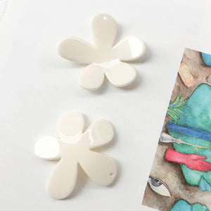 Korea Fruta Acrylic Flower DIY Jewelry Earring Nail Accessory Material