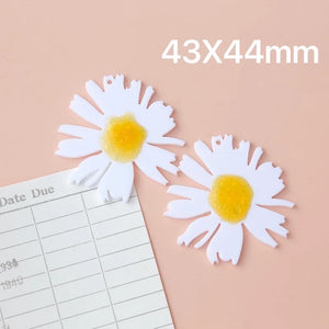 Wind Flower Resin Pendant DIY Earrings Kit